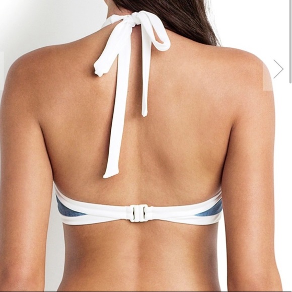 SEAFOLLY Block Party High Neck Tank Top Sz 6 - Picture 2 of 11